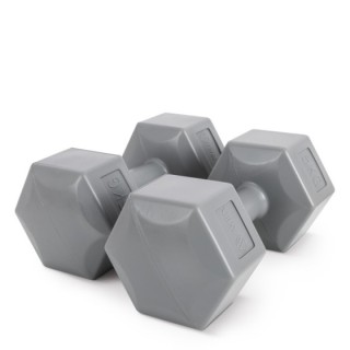 Αλτήρας Εξάγωνος Plastic Series 5,00Kg (Ζευγάρι)