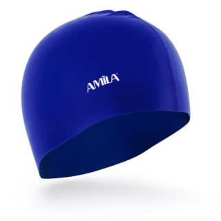 Σκουφάκι Κολύμβησης AMILA Basic Μπλε Σκούρο