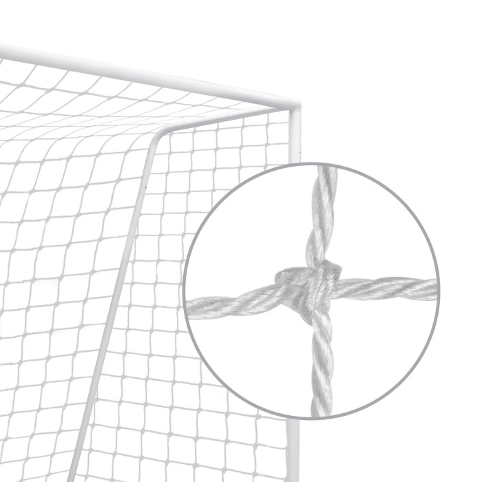 Δίχτυ Ποδοσφαίρου 11v11 Στριφτό PE 4mm (Διαγώνιο)