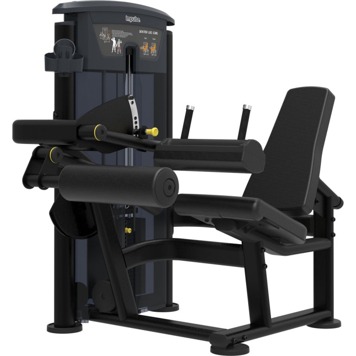 Seated Leg Curl Impulse IT9506 Μαύρο