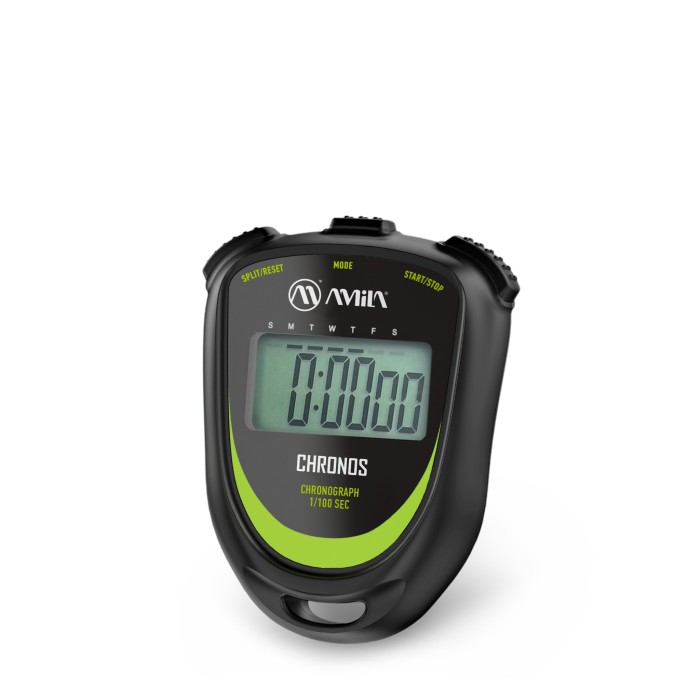 Χρονόμετρο Ψηφιακό Chronos - Μαύρο