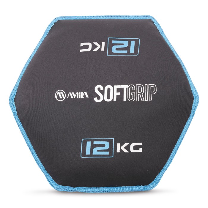 Δίσκος Βαρίδιο Soft Grip 12Kg
