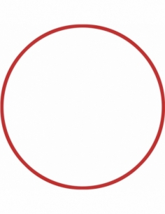 Χούλα Χουπ HQ 80cm - Φ19mm...