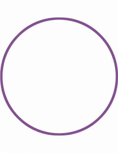 Χούλα-Χουπ HQ 70cm - Φ19mm - 280gr, Μωβ