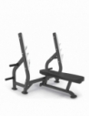 Flat Bench Impulse IT7014 Μαύρο