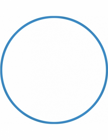 Χούλα-Χουπ 70cm - Φ19mm - 230gr, Μπλε