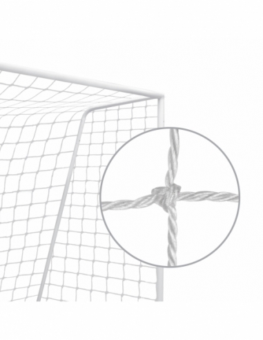 Δίχτυ Ποδοσφαίρου 11v11 Στριφτό PE 2,5mm