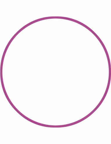 Χούλα-Χουπ 70cm - Φ19mm - 260gr, Φούξια