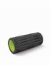 AMILA Foam Roller Plexus Φ14x33cm Μαύρο/Λάιμ