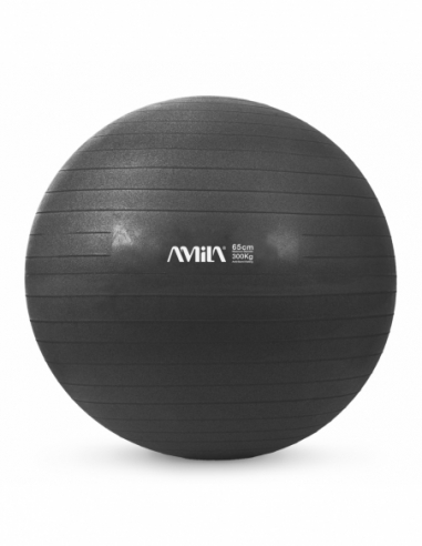 Μπάλα Γυμναστικής AMILA GYMBALL 65cm Μαύρη Bulk Μπάλα Γυμναστικής AMILA GYMBALL 65cm Μαύρη Bulk