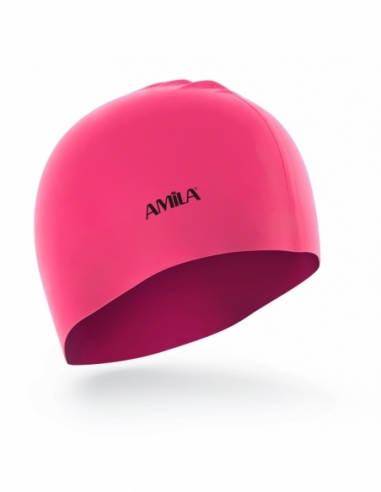 Σκουφάκι Κολύμβησης AMILA Medium Hair Ροζ Σκουφάκι Κολύμβησης AMILA Medium Hair Ροζ