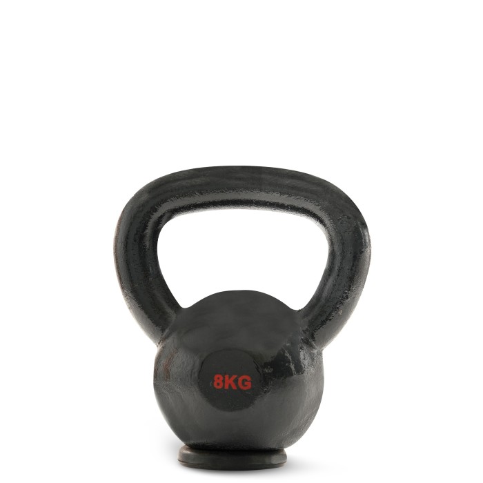 AMILA Kettlebell Cast Iron Rubber Base 8Kg