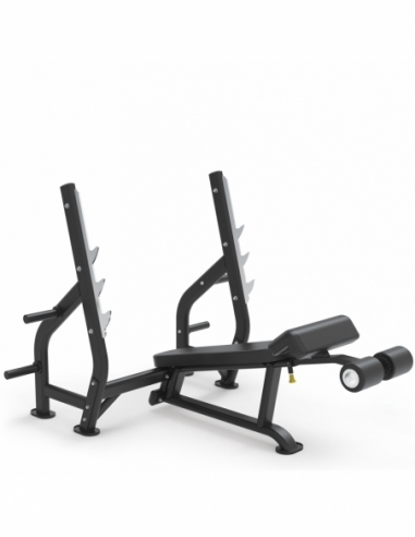 Decline Bench Impulse IT7016 Μαύρο