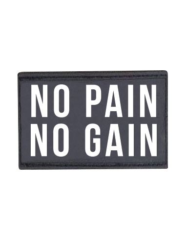 Patch "No pain no gain" Patch "No pain no gain"