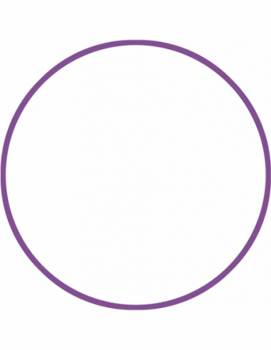 Χούλα Χουπ HQ 80cm - Φ19mm - 330gr, Μωβ
