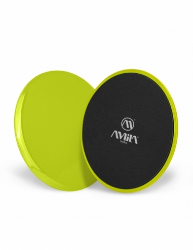Δίσκοι Ολίσθησης AMILA Gliding Pads Lime Δίσκοι Ολίσθησης AMILA Gliding Pads Lime