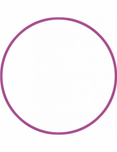 Χούλα Χουπ HQ 80cm - Φ19mm - 330gr, Φούξια Χούλα Χουπ HQ 80cm - Φ19mm - 330gr, Φούξια
