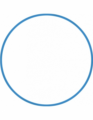 Χούλα Χουπ HQ 80cm - Φ19mm - 330gr, Μπλε Χούλα Χουπ HQ 80cm - Φ19mm - 330gr, Μπλε