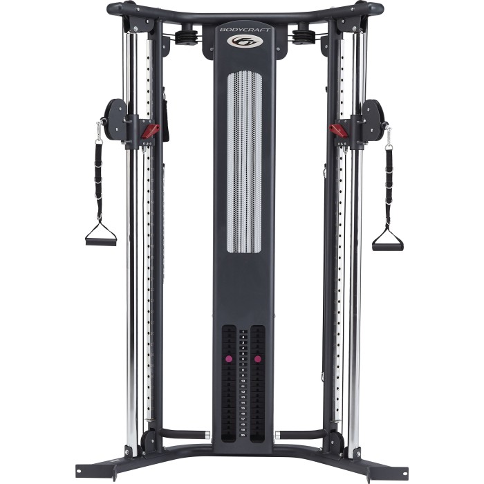Μηχάνημα Διπλής Τροχαλίας Bodycraft FBT (FULL BODY TRAINER)