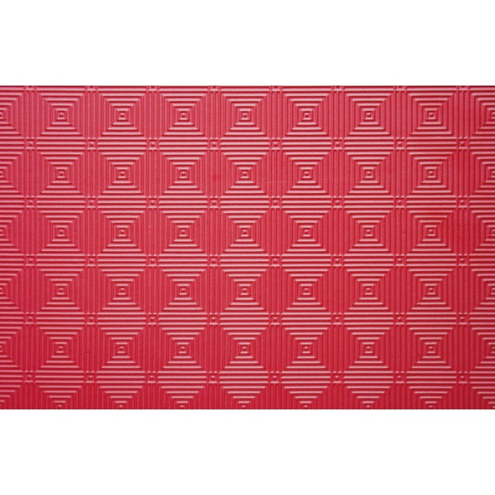 Δάπεδο Προστασίας EVA Διαμάντι 100x100cm 2,5cm Κόκκινο-Μπλε