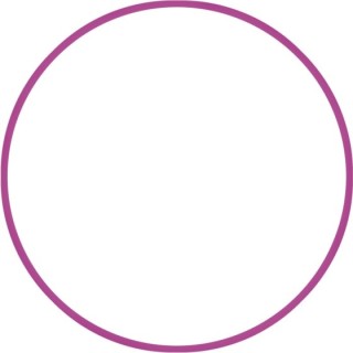 Χούλα-Χουπ HQ 70cm - Φ19mm - 280gr, Φούξια