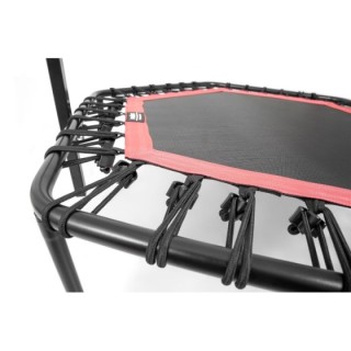 Εξάγωνο Τραμπολίνο με Λαβή Στήριξης Tuck Ροζ