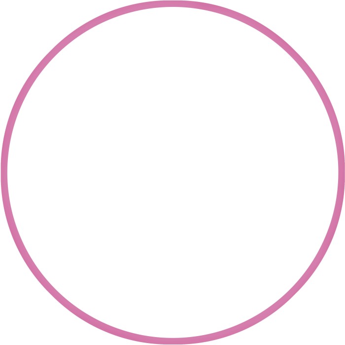 Χούλα-Χουπ HQ 70cm - Φ19mm - 280gr, Ροζ
