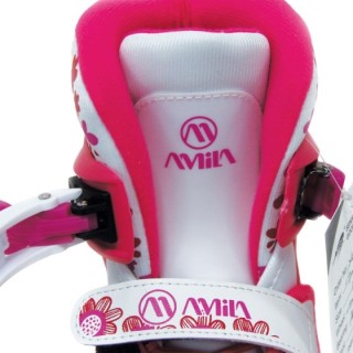 Πατίνια Inline 39-42 - Φούξια / Λευκό