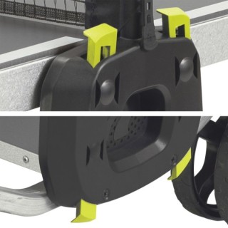 Τραπέζι Πινγκ Πονγκ Εξωτερικού Χώρου Cornilleau Challenger Γκρι