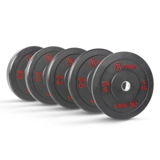 Δίσκος AMILA Black R Bumper Slim 50mm 25Kg