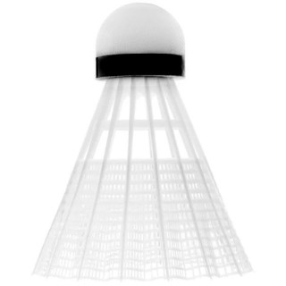 Μπαλάκια Badminton Προπόνησης Νάιλον, χαμηλής ταχύτητας (6 τμχ.)