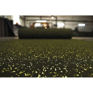 Λαστιχένιο Πάτωμα, Ρολό EPDM, 10x1,2m 8mm Yellow Flecks
