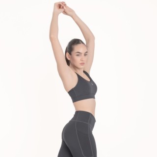 Γυναικείο Αθλητικό Μπoυστάκι Vision Pulse M – Graphite