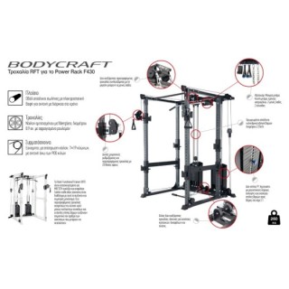 Τροχαλία RFT για το Bodycraft Power Rack F430
