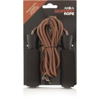 Σχοινάκι δερμάτινο με βαρίδια & ρουλεμάν