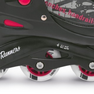 Πατίνια Inline 34-37 - Μαύρο