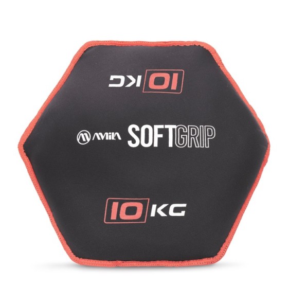 Δίσκος Βαρίδιο Soft Grip 10Kg