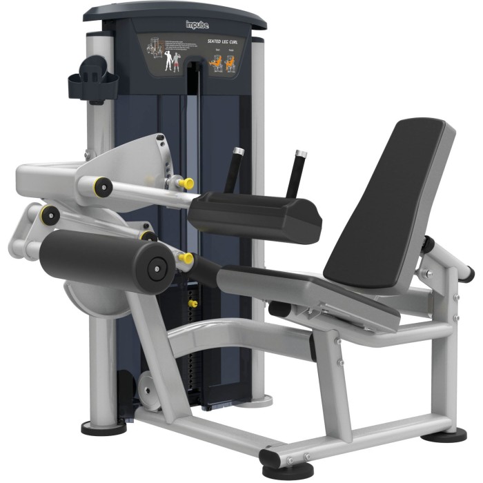 Seated Leg Curl Impulse IT9506 Ασημί