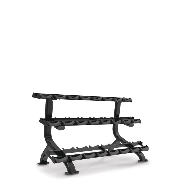 Dumbbell Rack Impulse IT7012 Μαύρο
