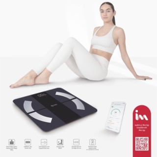 Ζυγαριά Smart Fit Body 2 - Μαύρο