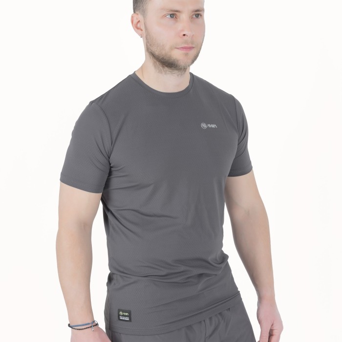 Ανδρική Αθλητική Μπλούζα Vision Flow XL – Graphite