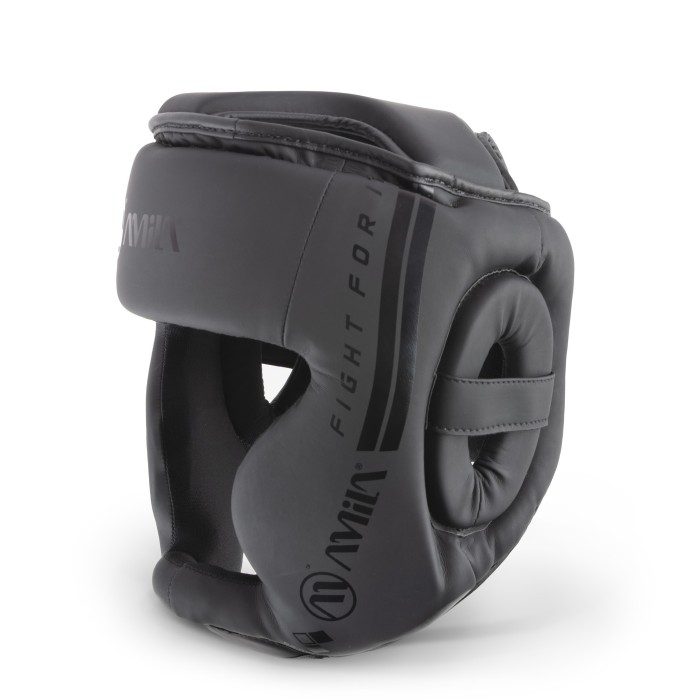 Προστατευτική Κάσκα Πυγμαχίας KAOS M - Μαύρο