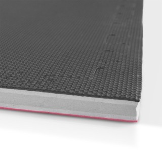 Δάπεδο Προστασίας EVA Tatami 100x100cm 2cm Κόκκινο-Γκρι-Μαύρο