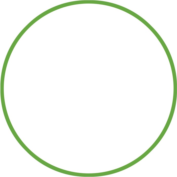 Χούλα-Χουπ 70cm - Φ19mm - 175gr, Πράσινο