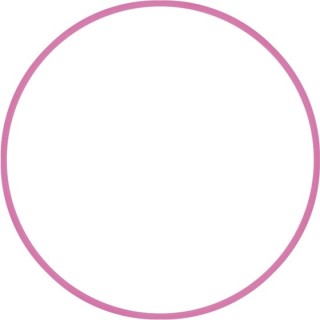 Χούλα-Χουπ 70cm - Φ19mm - 260gr, Ροζ
