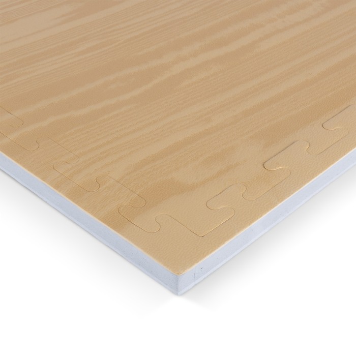 Δάπεδο Προστασίας EVA Ξύλο 100x100cm 2,5cm