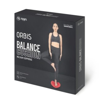 Μαξιλάρι Ισορροπίας Orbis Balance Cushion 33 cm – Κόκκινο