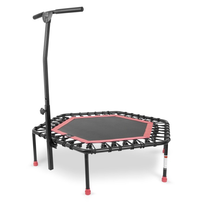 Εξάγωνο Τραμπολίνο με Λαβή Στήριξης Tuck Ροζ