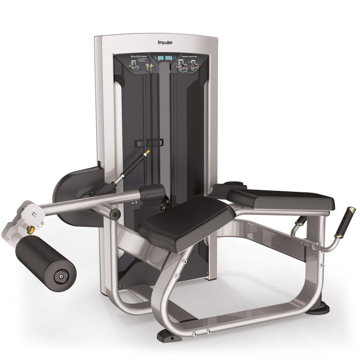 Prone Leg Curl Impulse FE9721 Ασημί