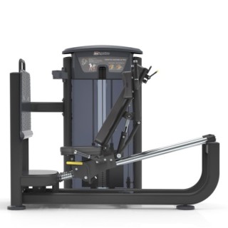 Seated Leg Press Hack Squat IT9539 Μαύρο